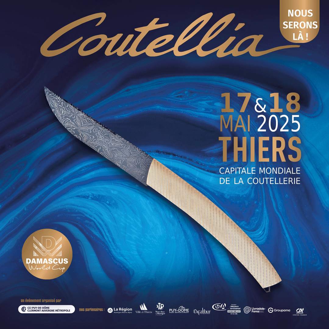 Le Dogue à Coutellia – Retrouvez-nous les 17 & 18 mai à Thiers