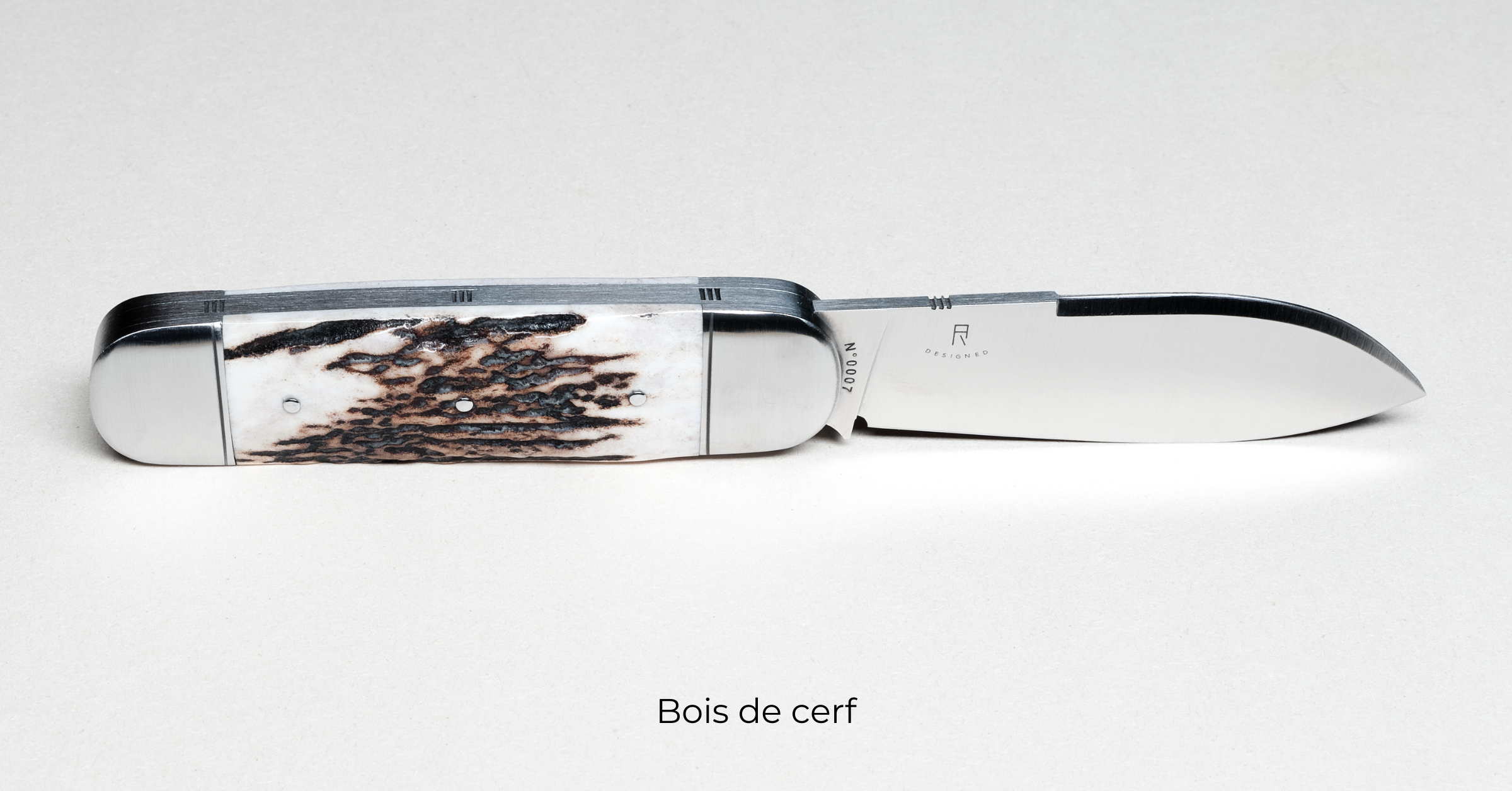 Couteau Le Dogue – Manche en Bois de cerf