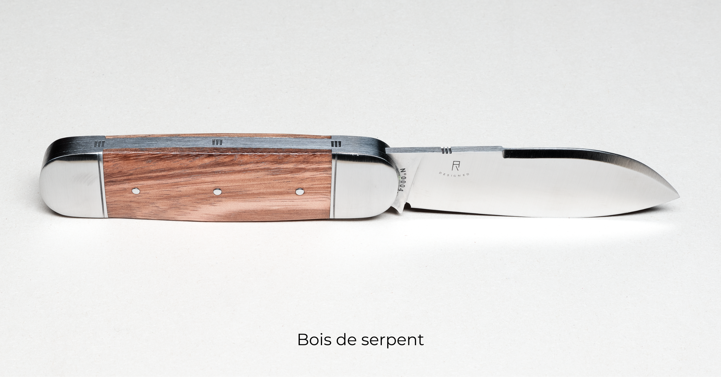 Couteau Le Dogue – Manche en Bois de Serpent