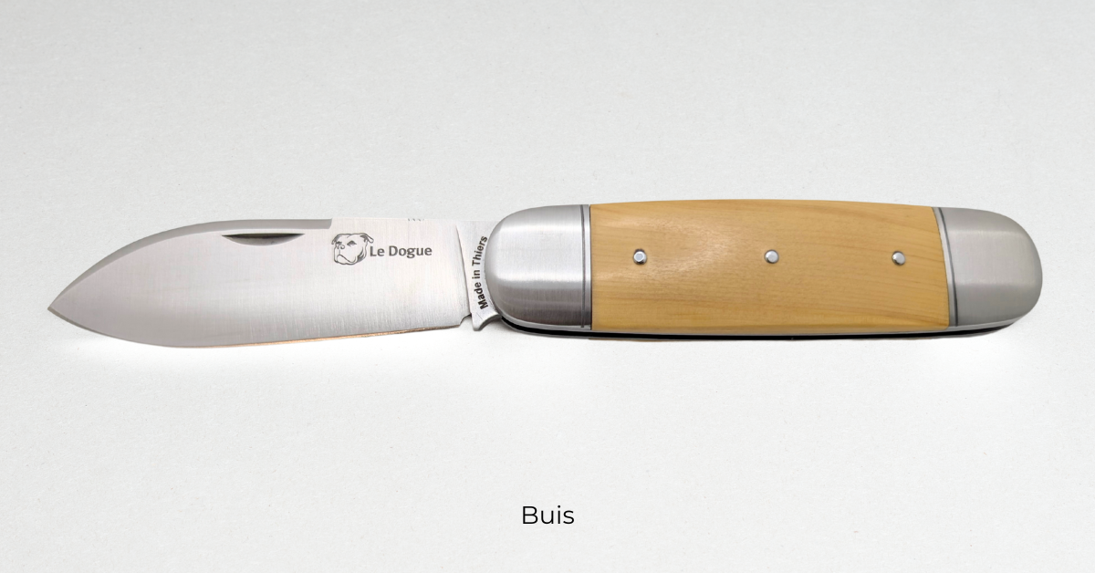Couteau Le Dogue – Manche en Buis