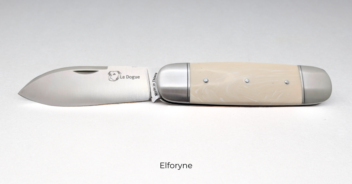 Couteau Le Dogue – Manche en Elforyn