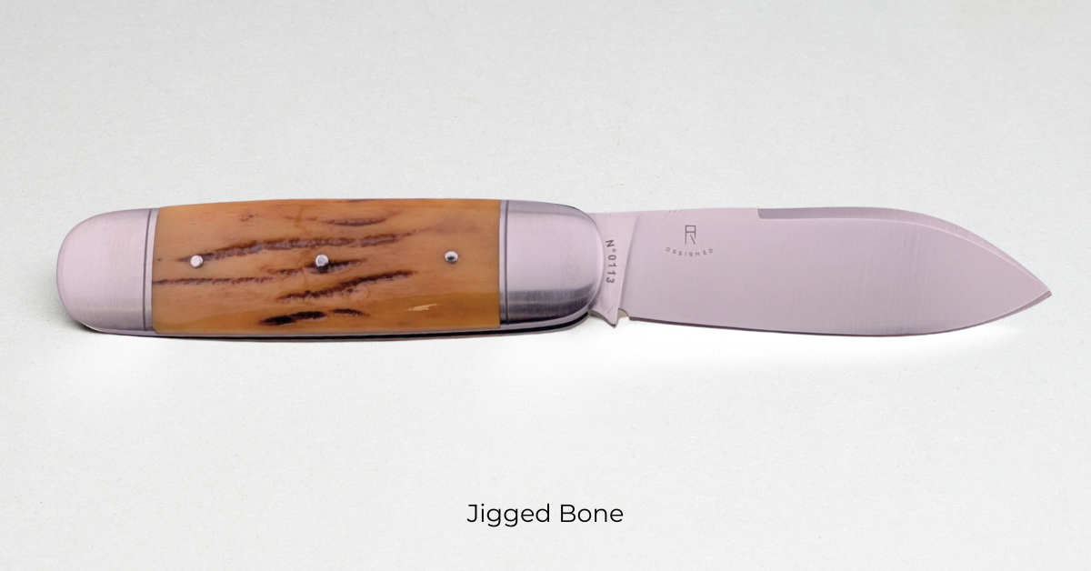 Couteau Le Dogue – Manche en Jigged Bone