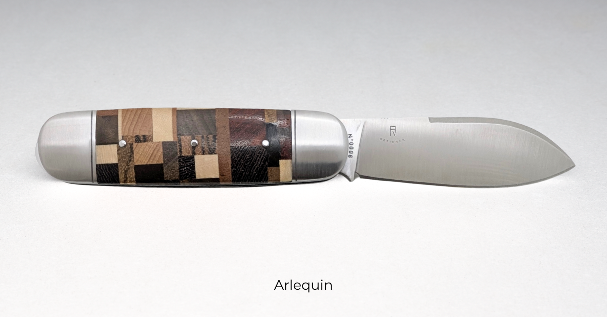 Couteau Le Dogue – Manche Arlequin