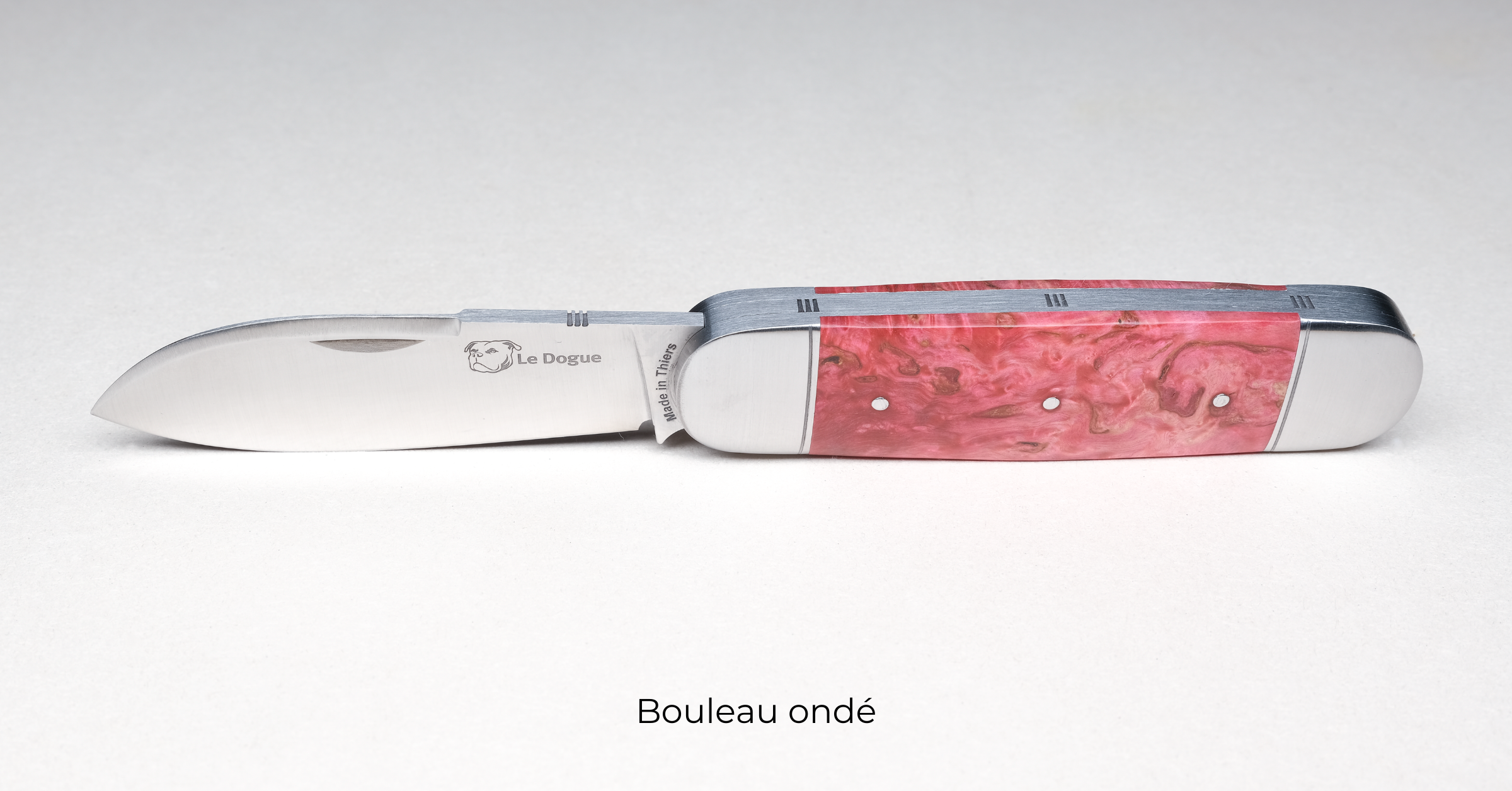 Le Dogue Messer – Griff aus Maserbirke