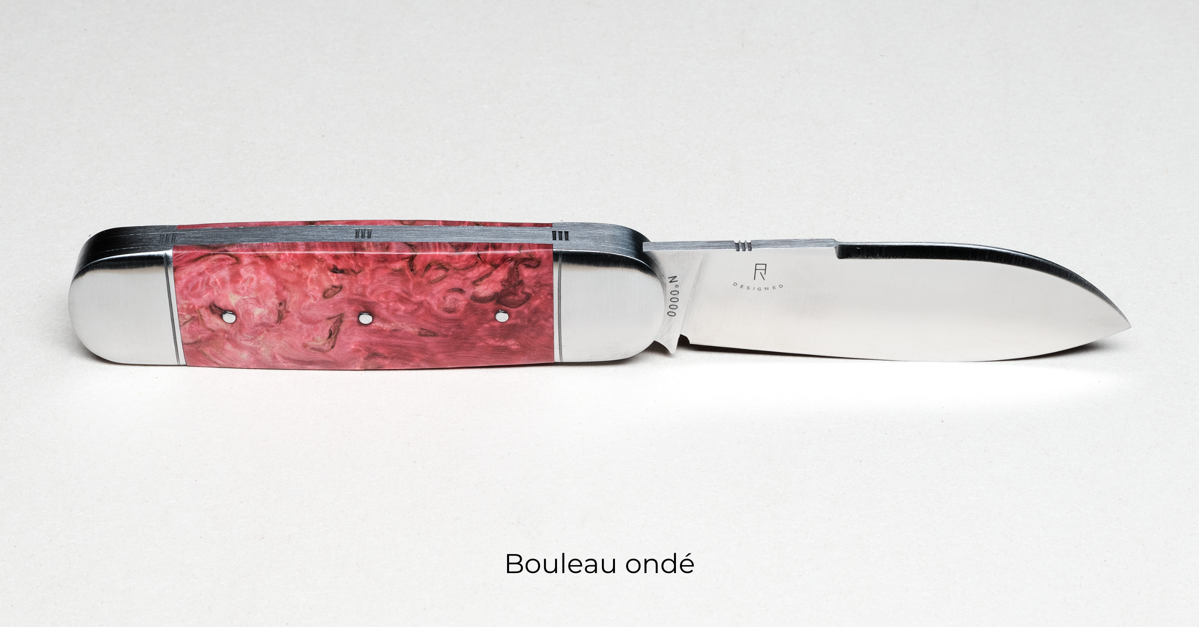 Le Dogue Messer – Griff aus Maserbirke
