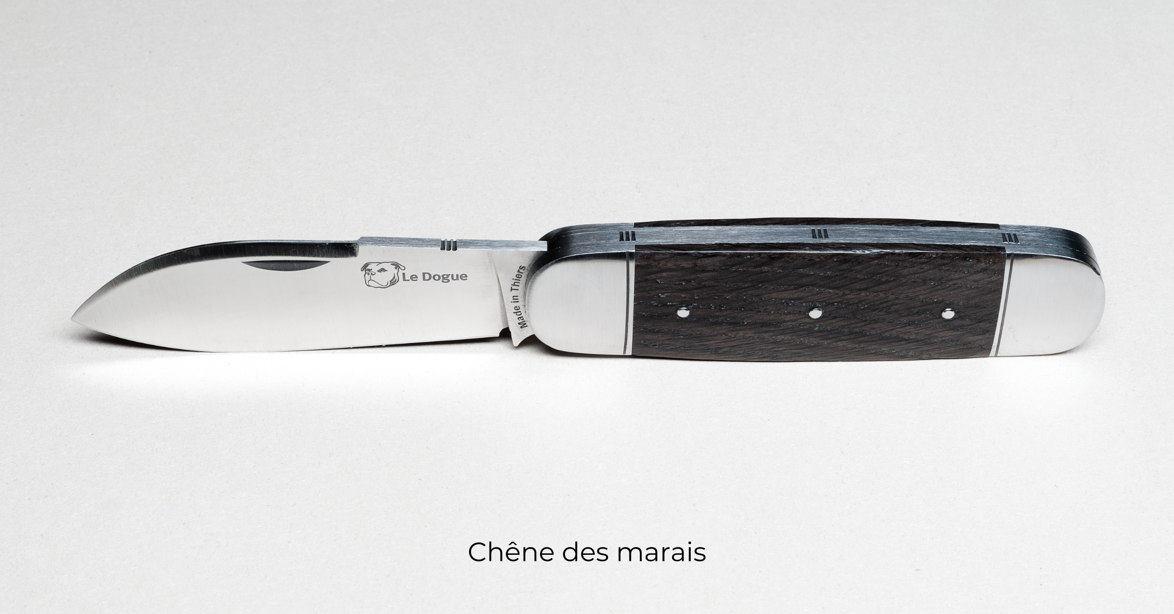 Le Dogue Messer – Griff aus Maserbirke
