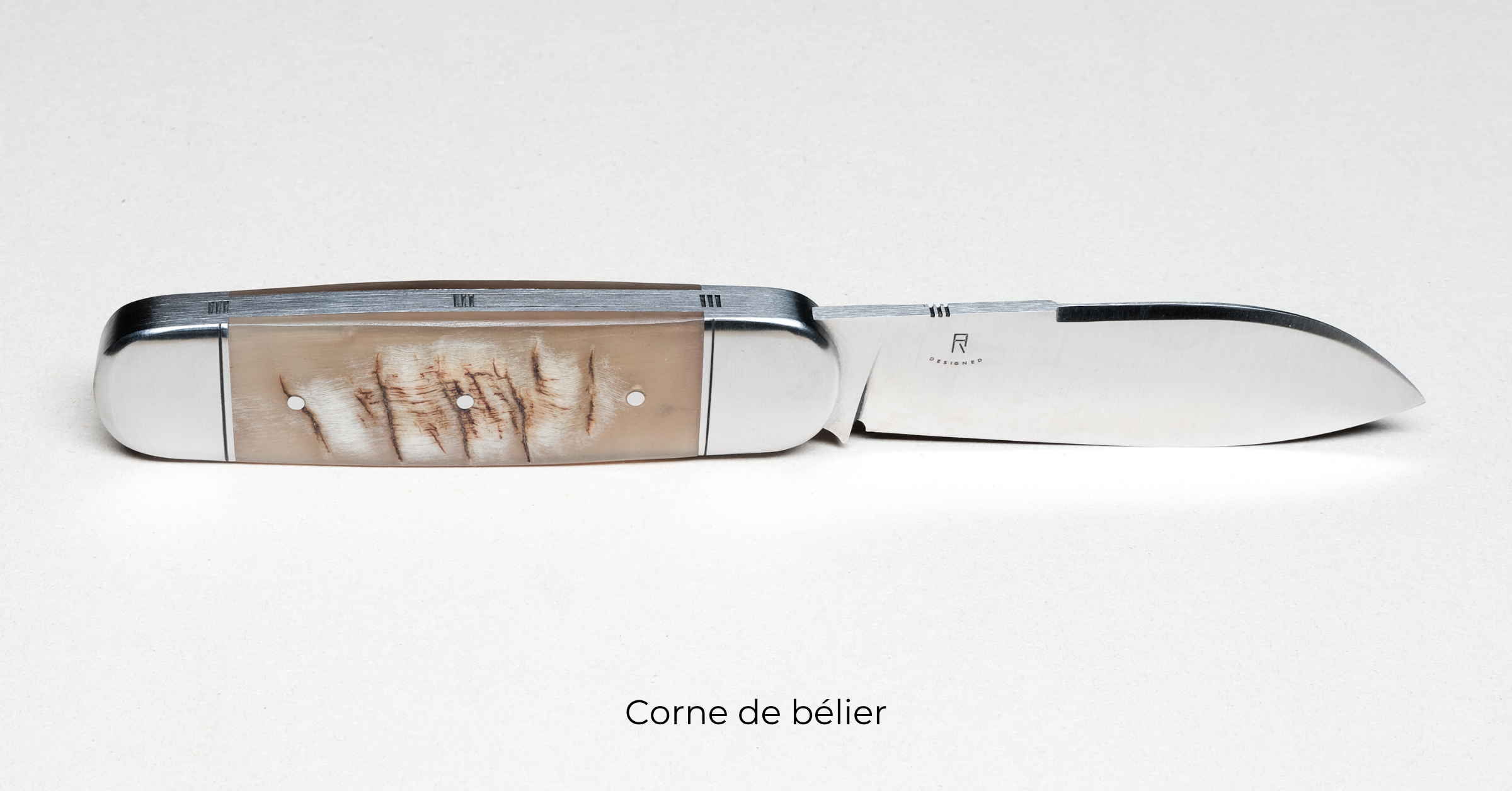 Le Dogue Messer – Griff aus Widderhorn