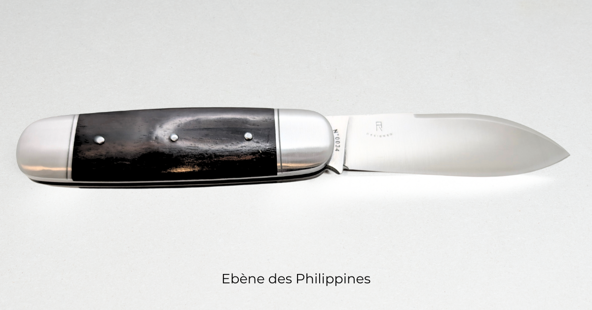 Couteau Le Dogue – Manche en Ébène des Philippines