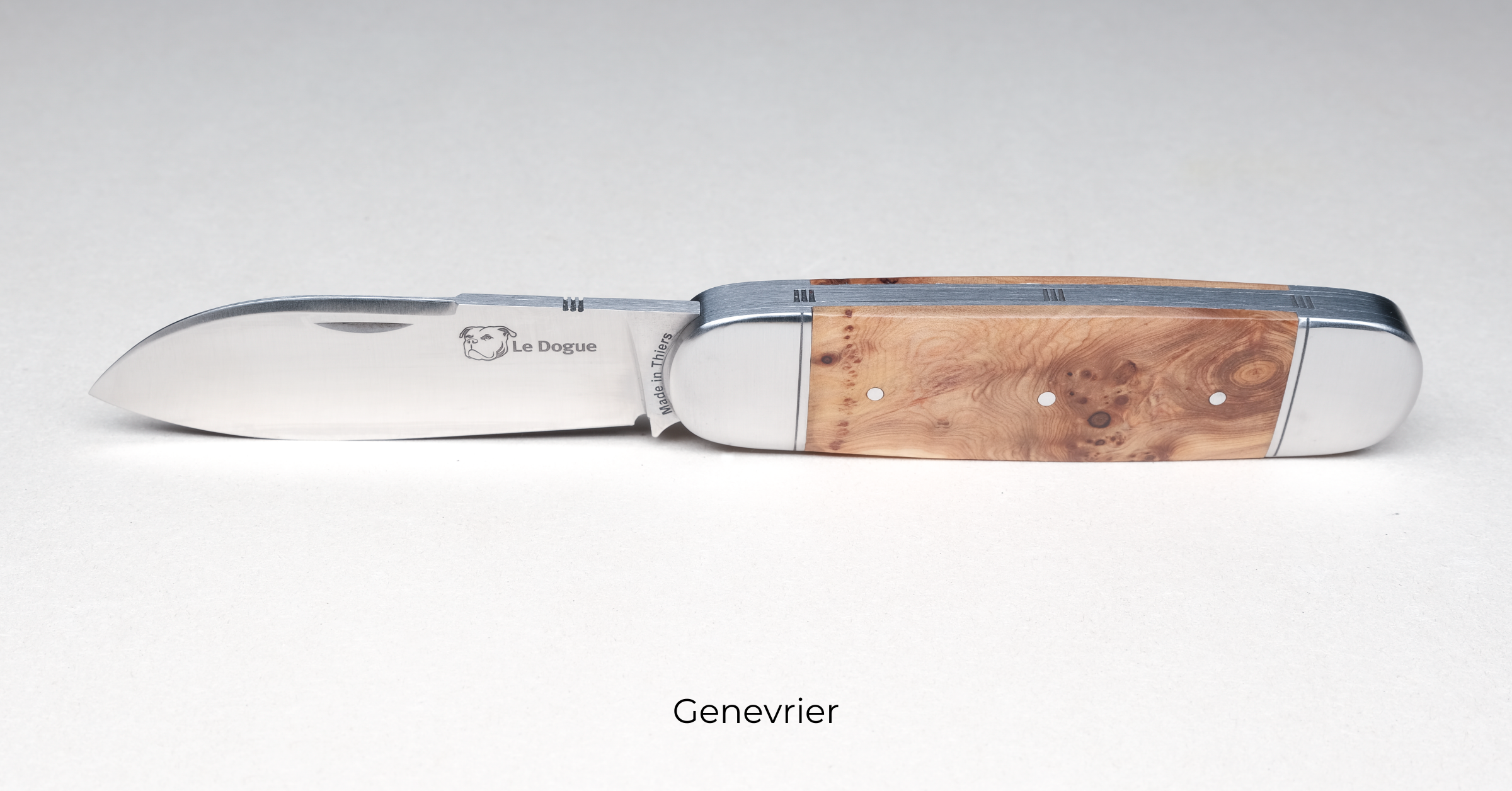 Le Dogue Messer – Wacholdergriff