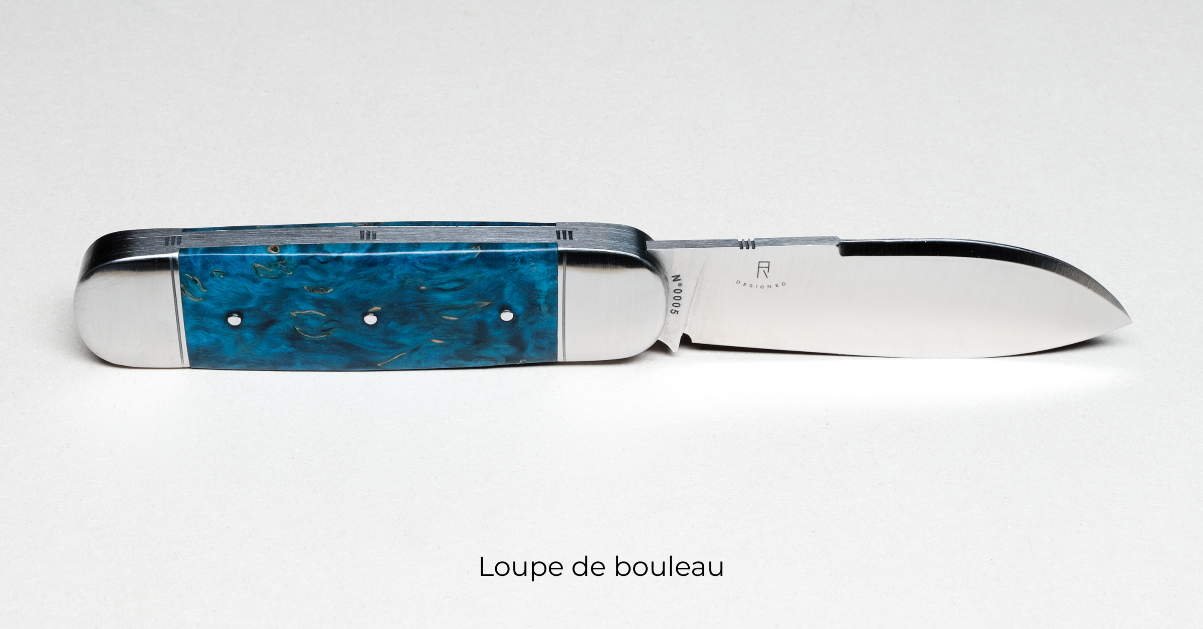 Le Dogue Messer – Griff aus Maserbirke