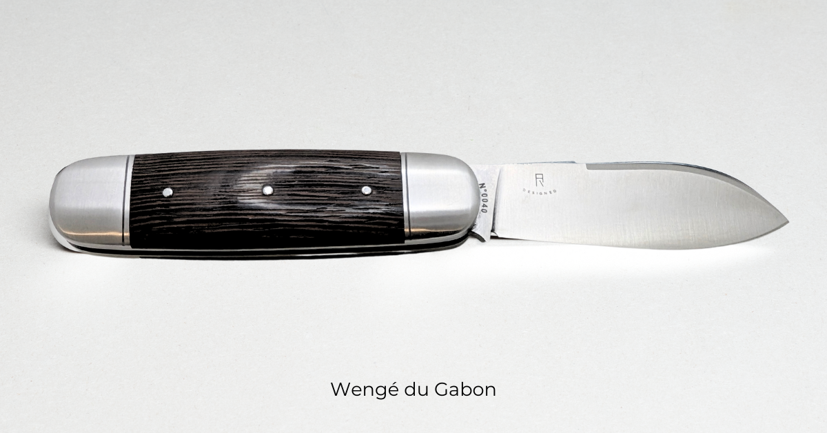 Couteau Le Dogue – Manche en Wengé du Gabon