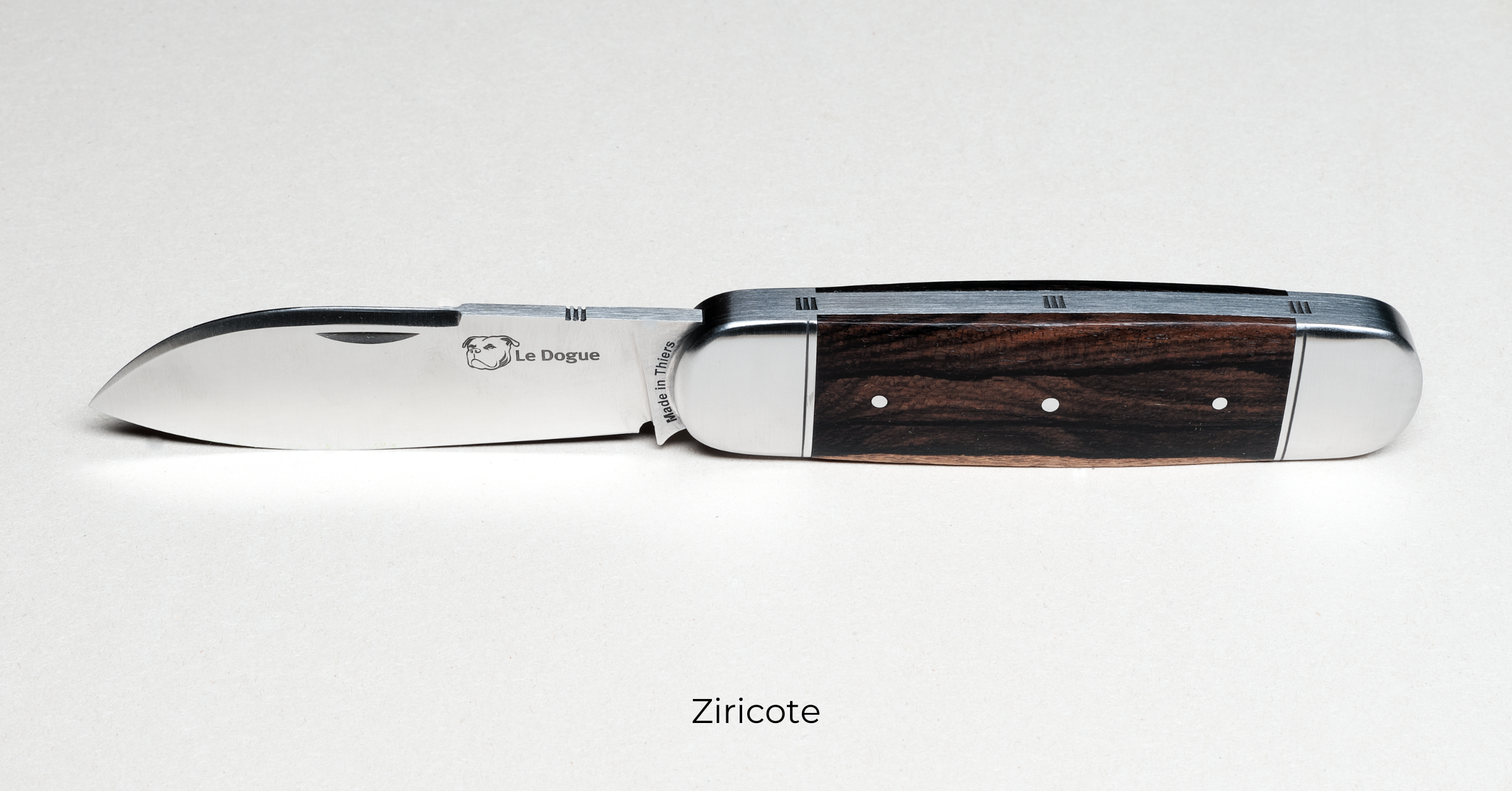 Le Dogue Messer – Griff aus Maserbirke